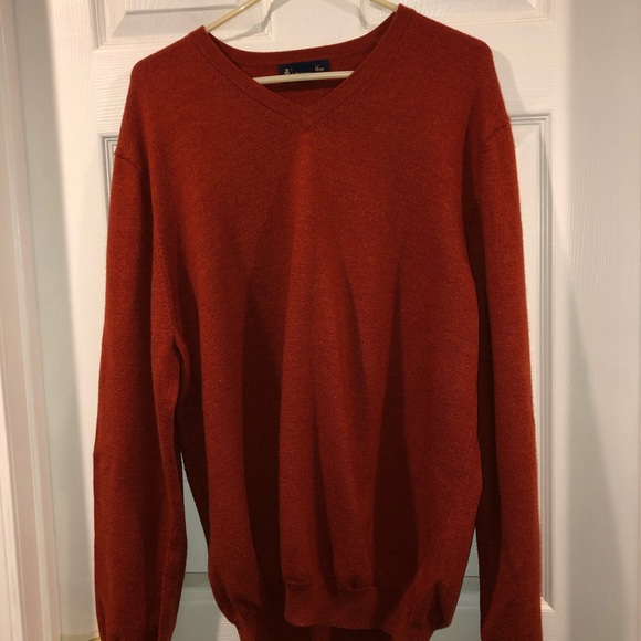 Brooks Brothers Other - Brooks brothers sweater Burnt orange